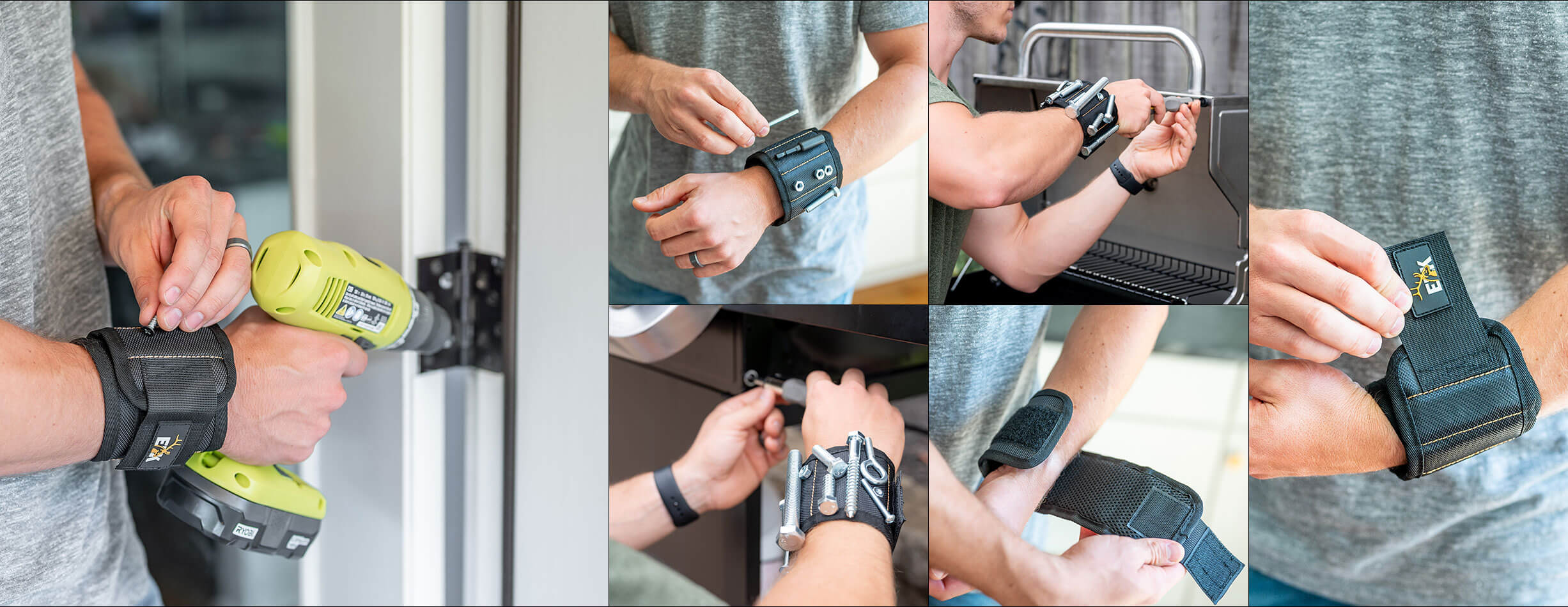 The Perfect Tool Companion - Magnetic Wristband